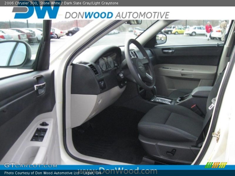 Stone White / Dark Slate Gray/Light Graystone 2006 Chrysler 300