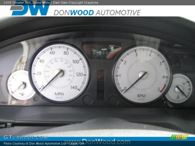 Stone White / Dark Slate Gray/Light Graystone 2006 Chrysler 300