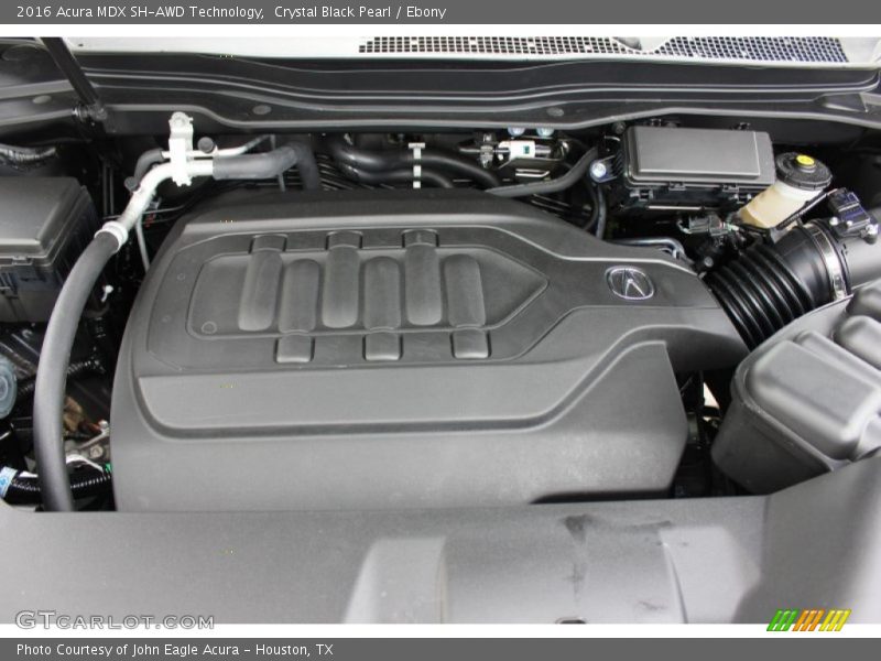 Crystal Black Pearl / Ebony 2016 Acura MDX SH-AWD Technology