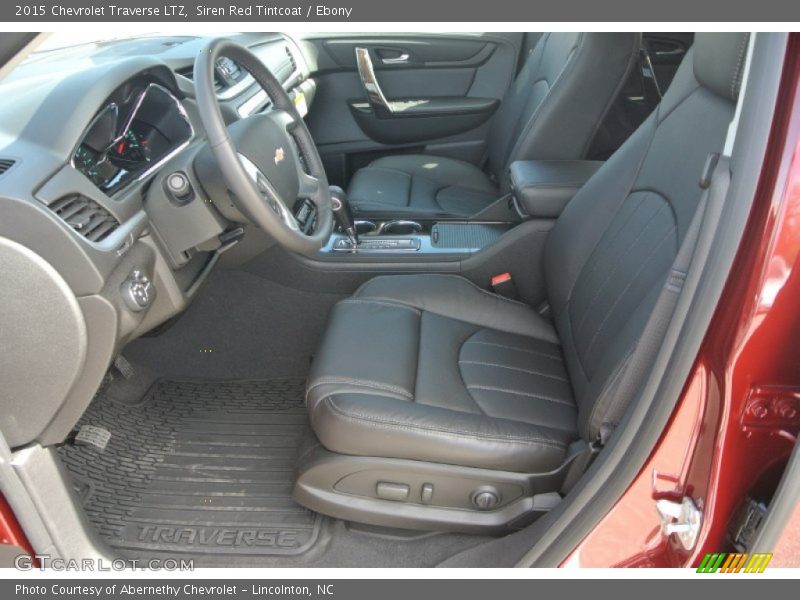 Siren Red Tintcoat / Ebony 2015 Chevrolet Traverse LTZ