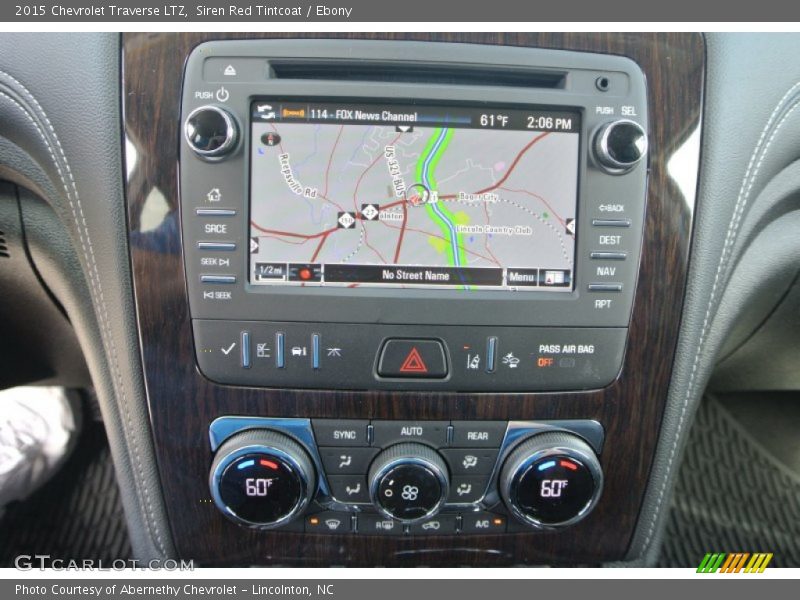 Siren Red Tintcoat / Ebony 2015 Chevrolet Traverse LTZ
