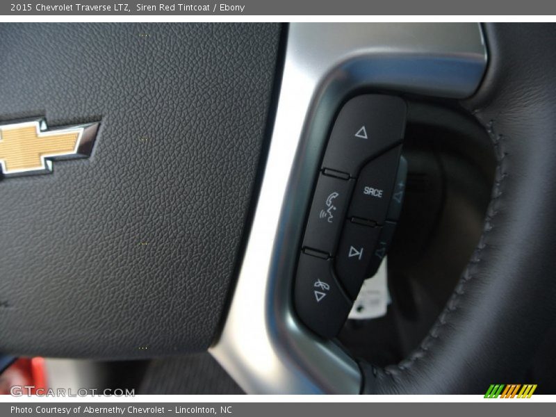 Siren Red Tintcoat / Ebony 2015 Chevrolet Traverse LTZ