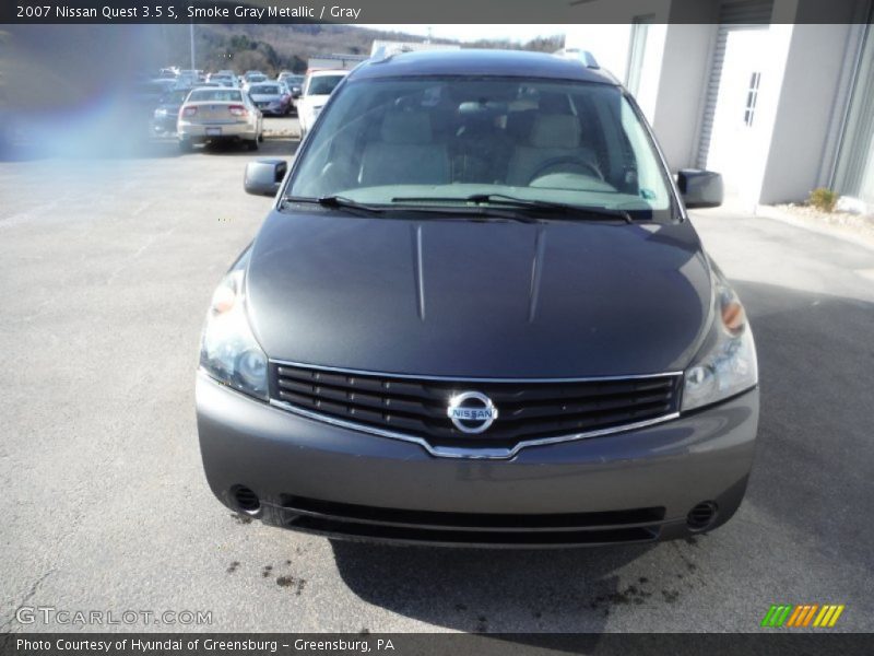 Smoke Gray Metallic / Gray 2007 Nissan Quest 3.5 S