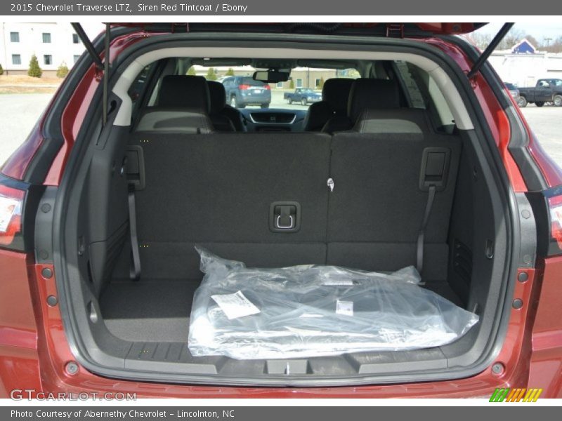 Siren Red Tintcoat / Ebony 2015 Chevrolet Traverse LTZ