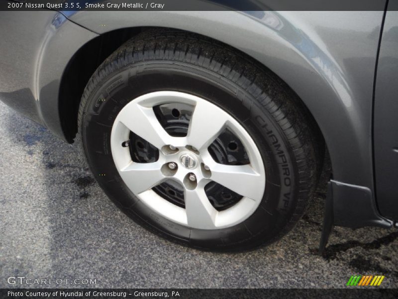 Smoke Gray Metallic / Gray 2007 Nissan Quest 3.5 S