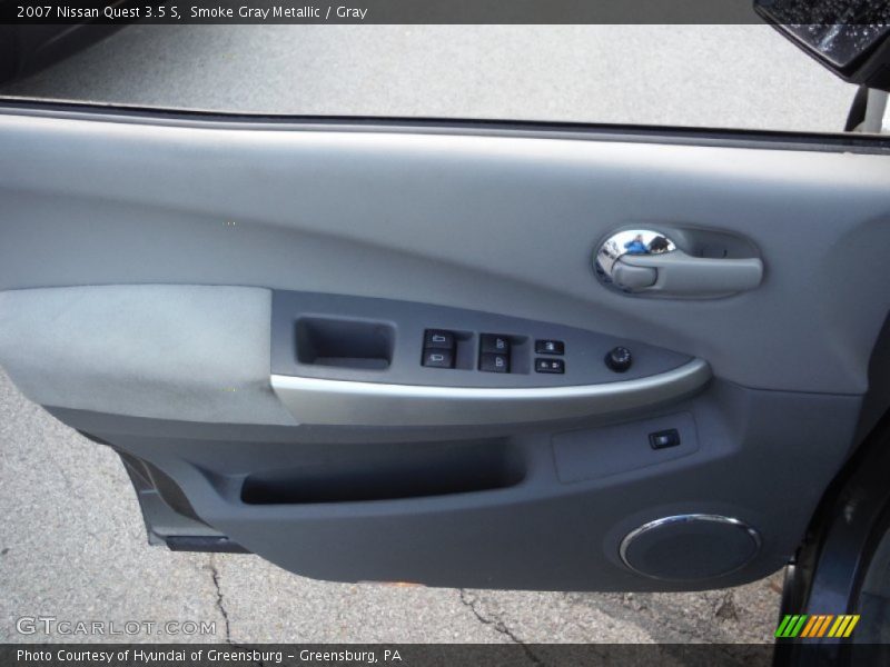 Smoke Gray Metallic / Gray 2007 Nissan Quest 3.5 S