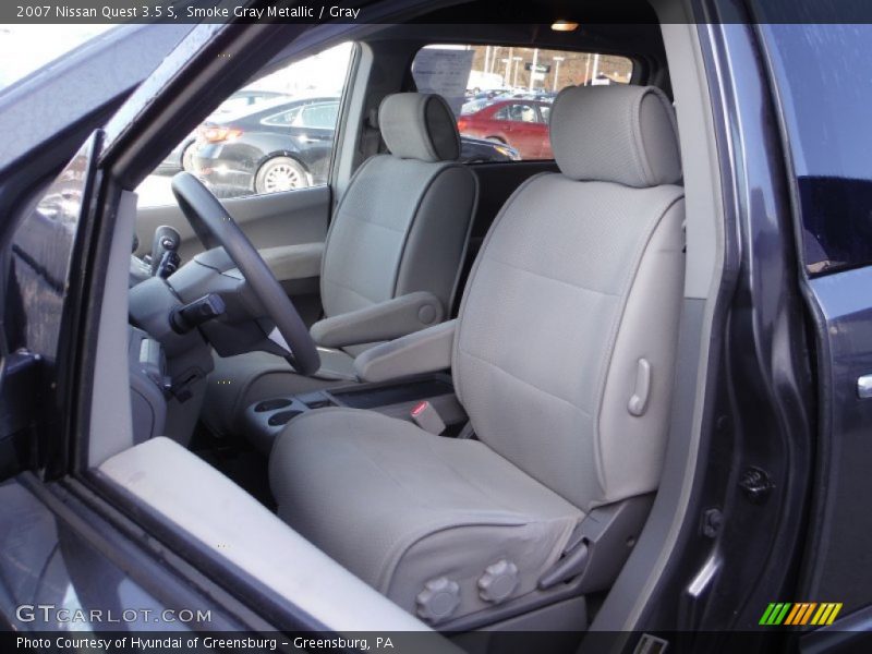 Smoke Gray Metallic / Gray 2007 Nissan Quest 3.5 S