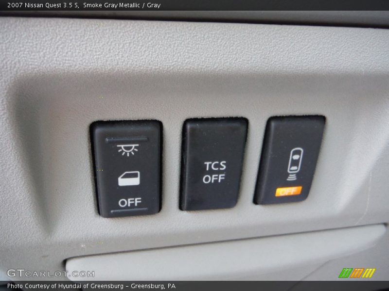 Smoke Gray Metallic / Gray 2007 Nissan Quest 3.5 S