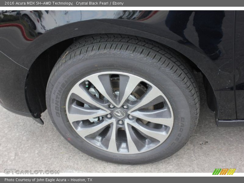 Crystal Black Pearl / Ebony 2016 Acura MDX SH-AWD Technology