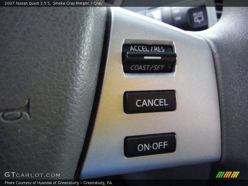 Smoke Gray Metallic / Gray 2007 Nissan Quest 3.5 S