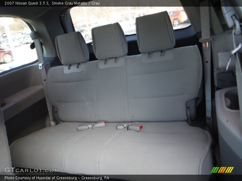 Smoke Gray Metallic / Gray 2007 Nissan Quest 3.5 S
