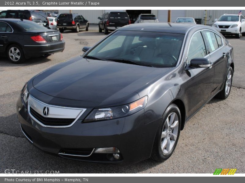 Graphite Luster Metallic / Taupe 2012 Acura TL 3.5