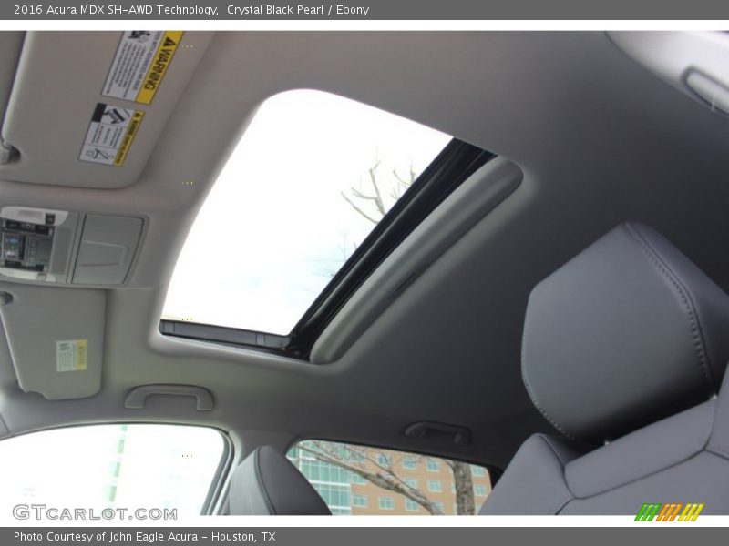 Crystal Black Pearl / Ebony 2016 Acura MDX SH-AWD Technology