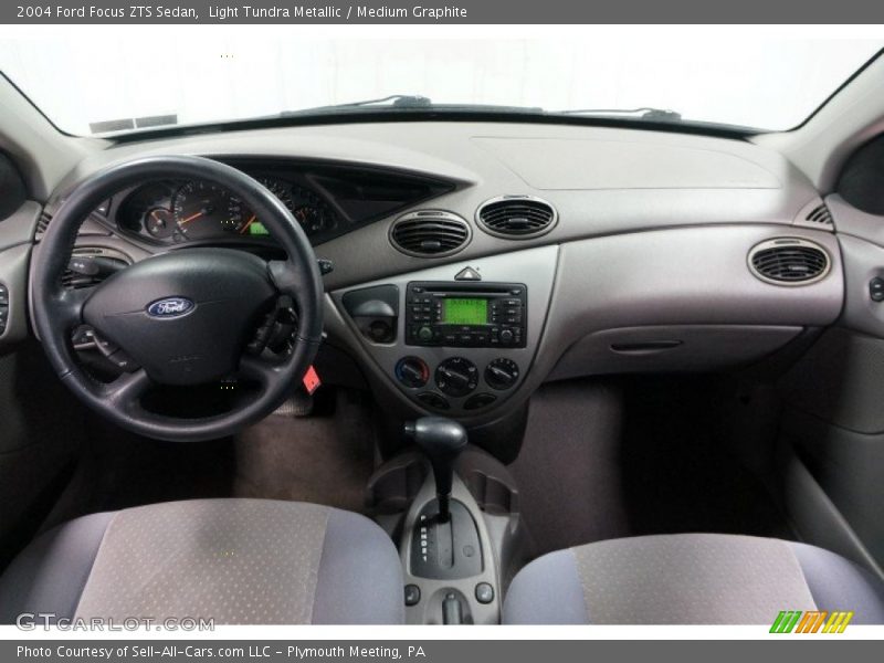 Light Tundra Metallic / Medium Graphite 2004 Ford Focus ZTS Sedan