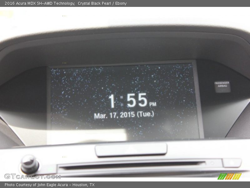 Crystal Black Pearl / Ebony 2016 Acura MDX SH-AWD Technology