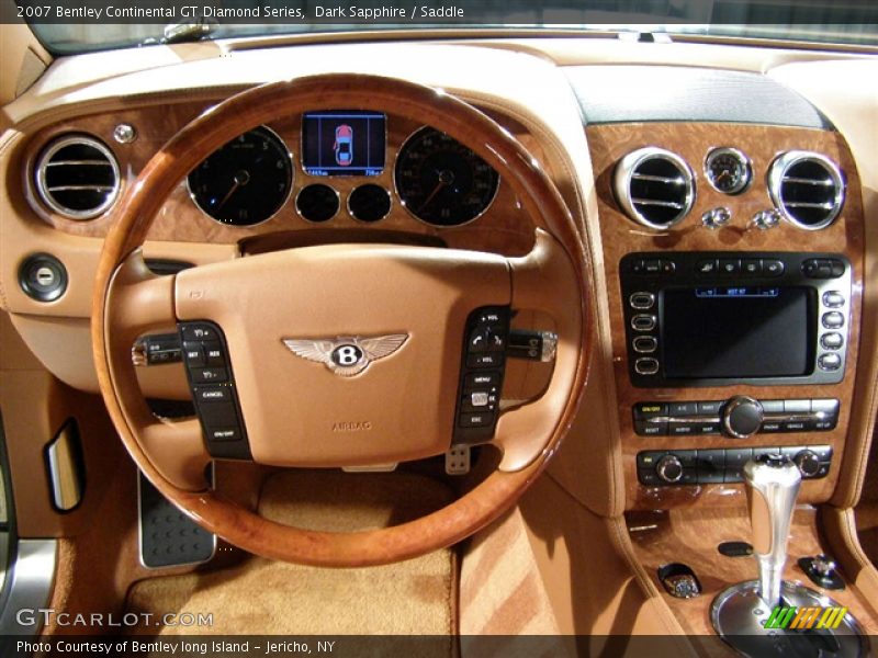 Dark Sapphire / Saddle 2007 Bentley Continental GT Diamond Series