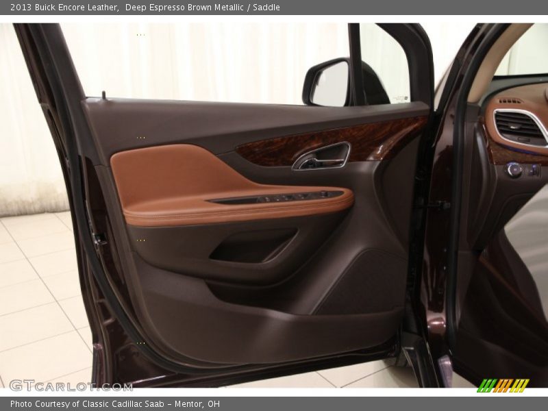 Deep Espresso Brown Metallic / Saddle 2013 Buick Encore Leather