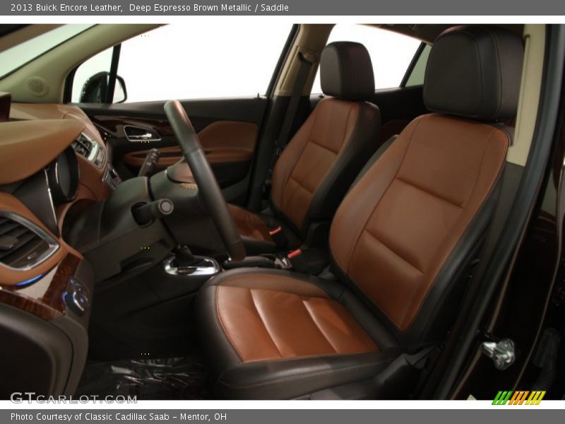 Deep Espresso Brown Metallic / Saddle 2013 Buick Encore Leather