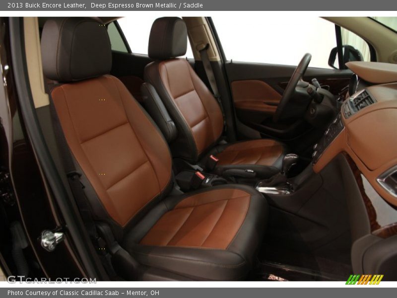 Deep Espresso Brown Metallic / Saddle 2013 Buick Encore Leather