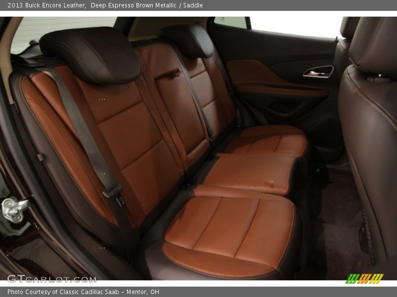 Deep Espresso Brown Metallic / Saddle 2013 Buick Encore Leather