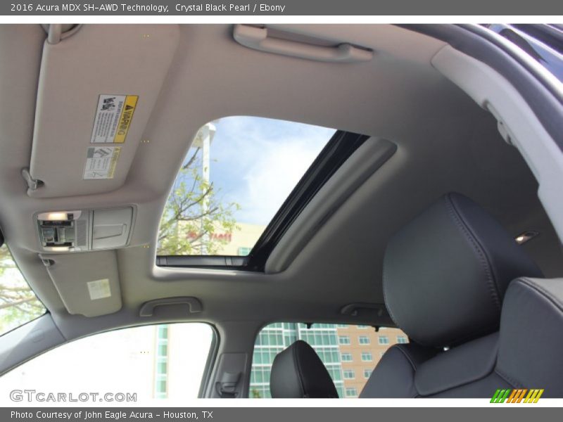 Crystal Black Pearl / Ebony 2016 Acura MDX SH-AWD Technology