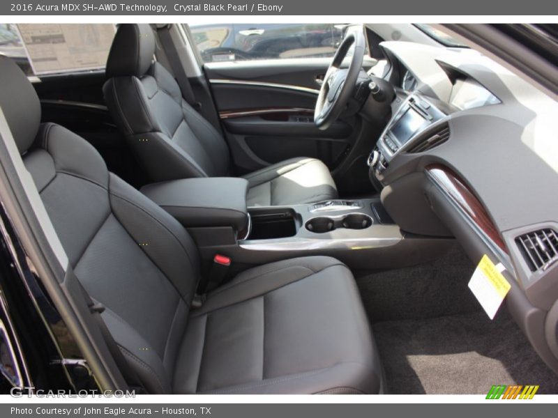 Crystal Black Pearl / Ebony 2016 Acura MDX SH-AWD Technology
