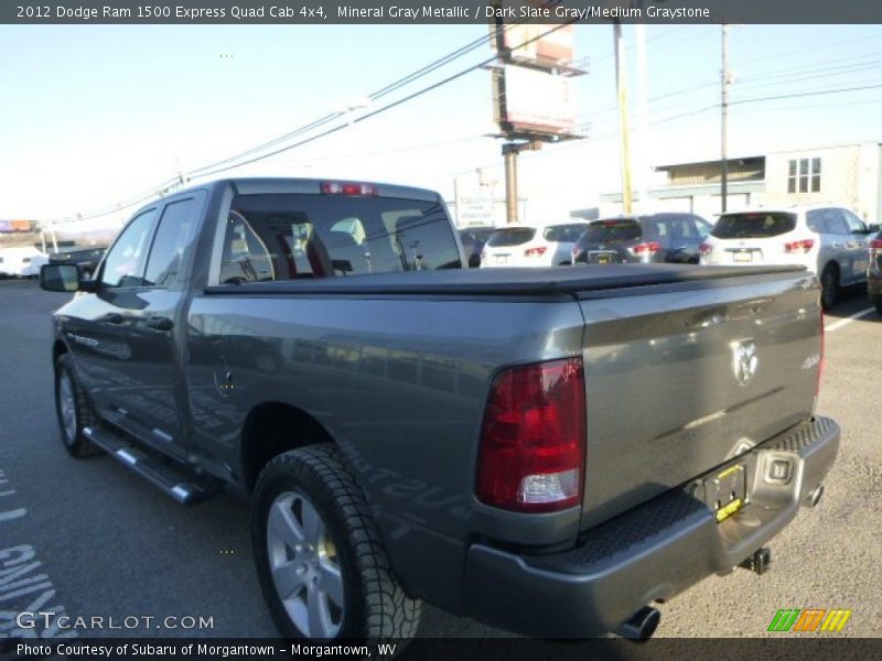 Mineral Gray Metallic / Dark Slate Gray/Medium Graystone 2012 Dodge Ram 1500 Express Quad Cab 4x4