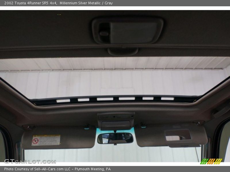 Millennium Silver Metallic / Gray 2002 Toyota 4Runner SR5 4x4