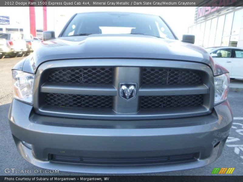 Mineral Gray Metallic / Dark Slate Gray/Medium Graystone 2012 Dodge Ram 1500 Express Quad Cab 4x4