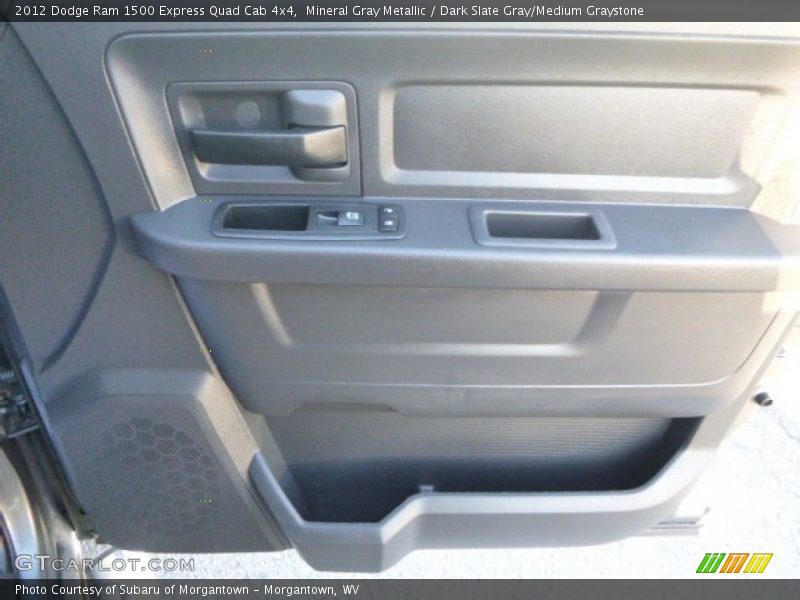 Mineral Gray Metallic / Dark Slate Gray/Medium Graystone 2012 Dodge Ram 1500 Express Quad Cab 4x4