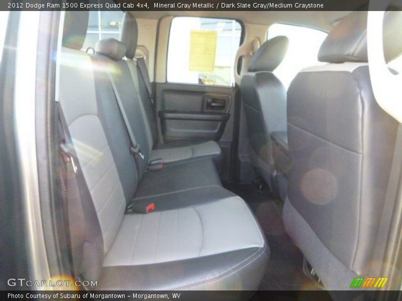 Mineral Gray Metallic / Dark Slate Gray/Medium Graystone 2012 Dodge Ram 1500 Express Quad Cab 4x4
