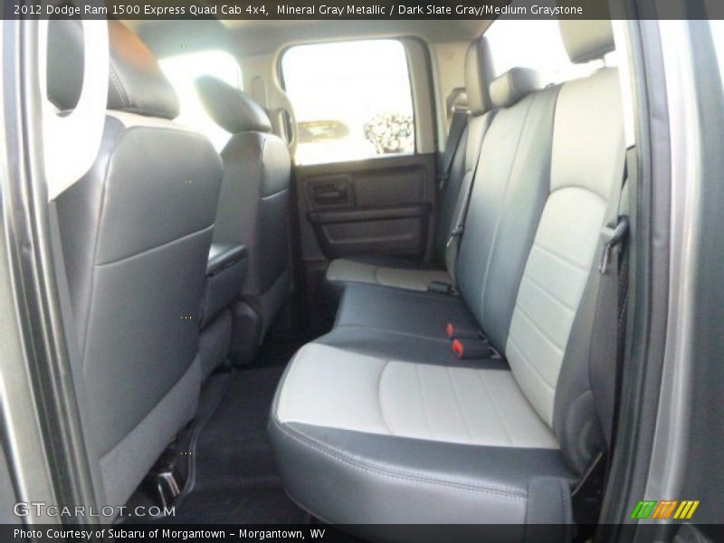 Mineral Gray Metallic / Dark Slate Gray/Medium Graystone 2012 Dodge Ram 1500 Express Quad Cab 4x4
