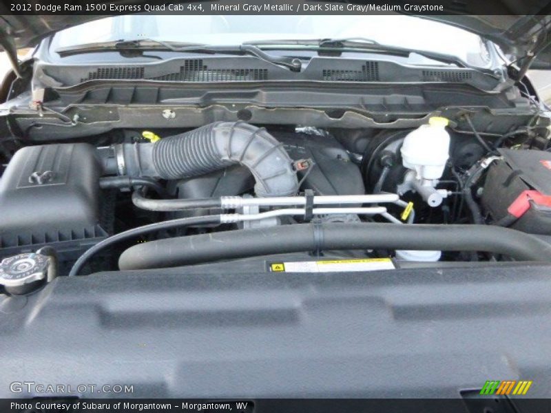 Mineral Gray Metallic / Dark Slate Gray/Medium Graystone 2012 Dodge Ram 1500 Express Quad Cab 4x4