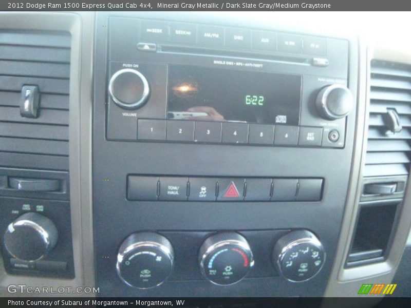 Mineral Gray Metallic / Dark Slate Gray/Medium Graystone 2012 Dodge Ram 1500 Express Quad Cab 4x4
