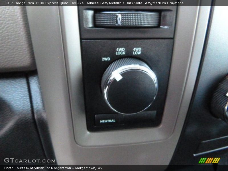 Mineral Gray Metallic / Dark Slate Gray/Medium Graystone 2012 Dodge Ram 1500 Express Quad Cab 4x4
