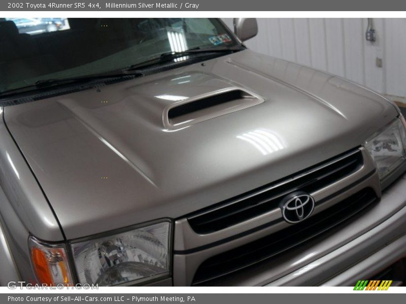 Millennium Silver Metallic / Gray 2002 Toyota 4Runner SR5 4x4