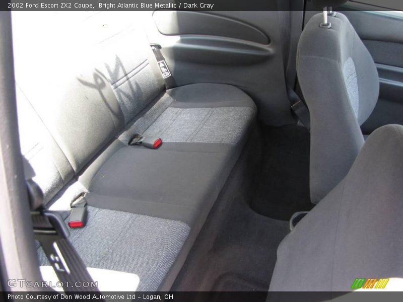 Bright Atlantic Blue Metallic / Dark Gray 2002 Ford Escort ZX2 Coupe