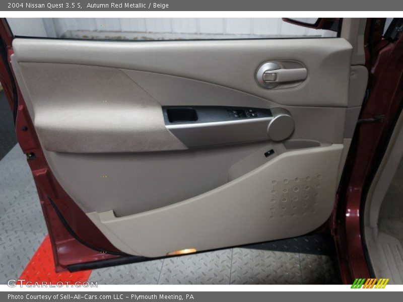 Autumn Red Metallic / Beige 2004 Nissan Quest 3.5 S