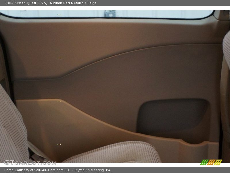 Autumn Red Metallic / Beige 2004 Nissan Quest 3.5 S