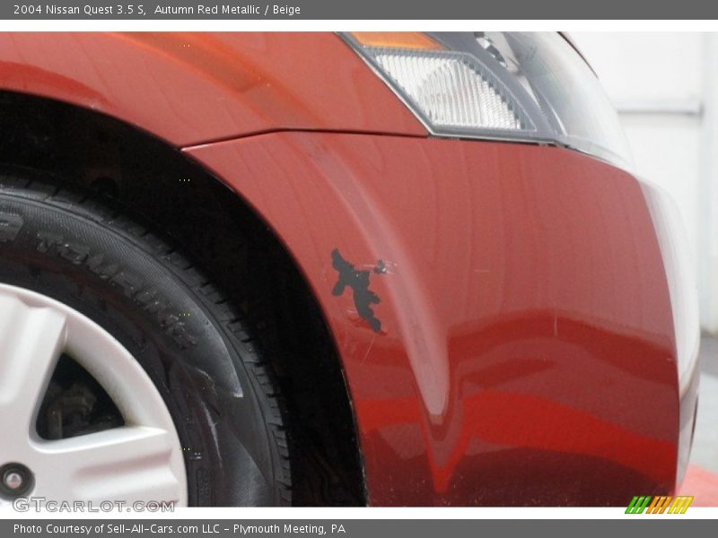 Autumn Red Metallic / Beige 2004 Nissan Quest 3.5 S