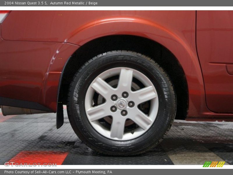 Autumn Red Metallic / Beige 2004 Nissan Quest 3.5 S