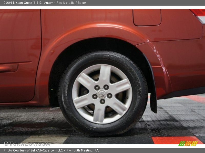 Autumn Red Metallic / Beige 2004 Nissan Quest 3.5 S