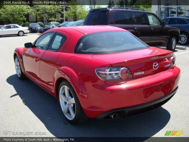 Velocity Red Mica / Black 2006 Mazda RX-8