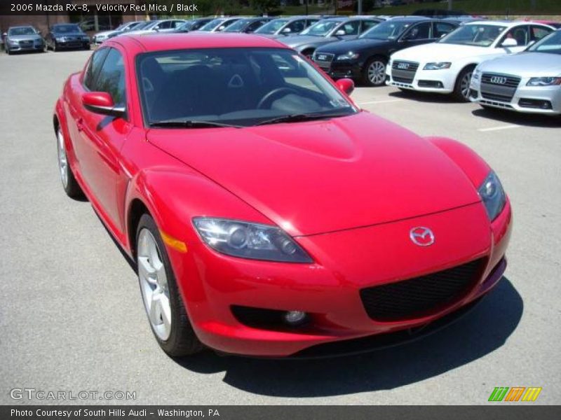 Velocity Red Mica / Black 2006 Mazda RX-8