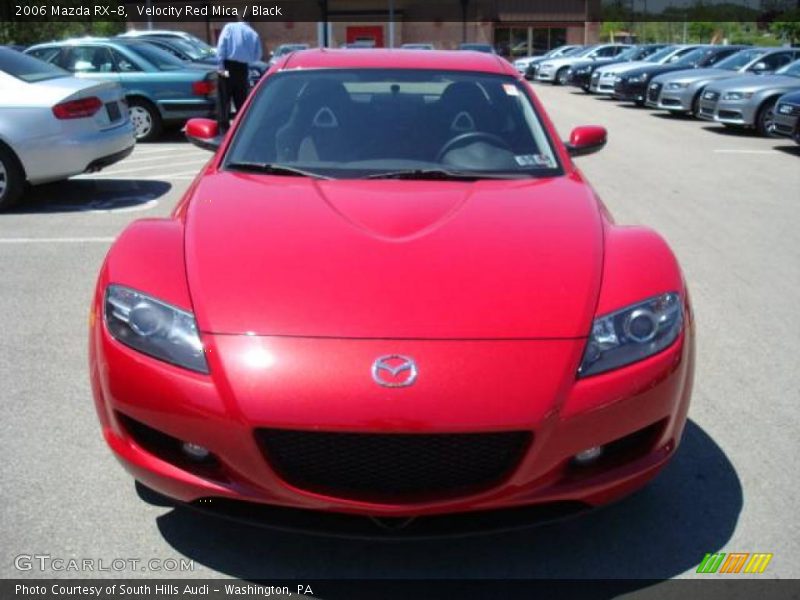 Velocity Red Mica / Black 2006 Mazda RX-8