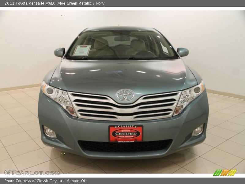 Aloe Green Metallic / Ivory 2011 Toyota Venza I4 AWD
