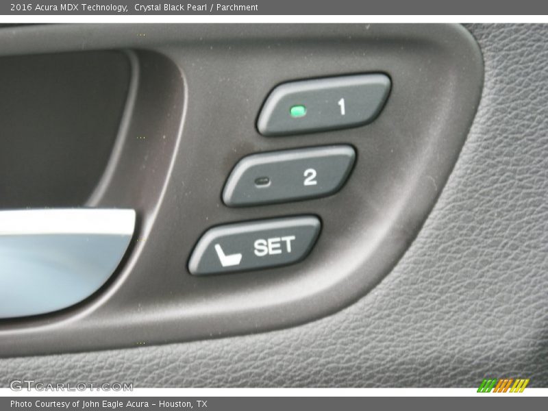Crystal Black Pearl / Parchment 2016 Acura MDX Technology