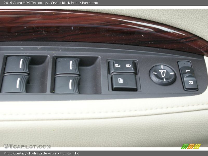 Crystal Black Pearl / Parchment 2016 Acura MDX Technology