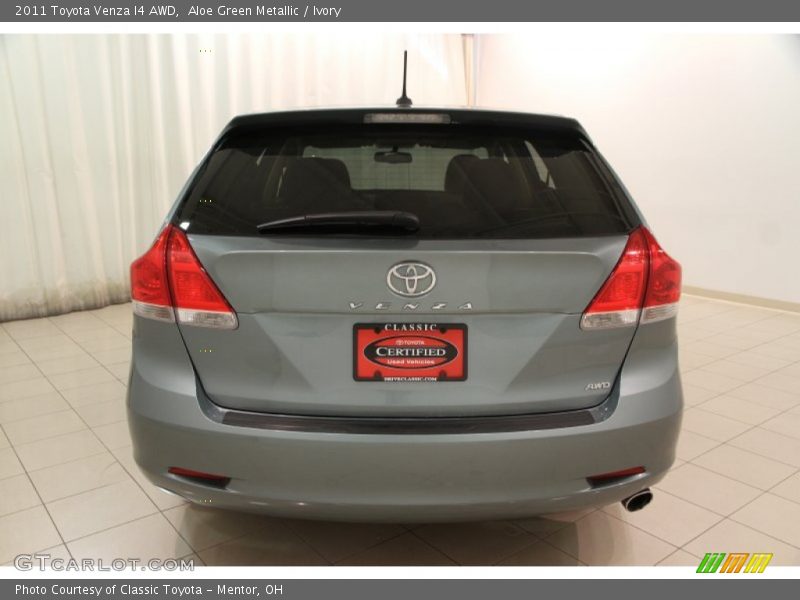 Aloe Green Metallic / Ivory 2011 Toyota Venza I4 AWD