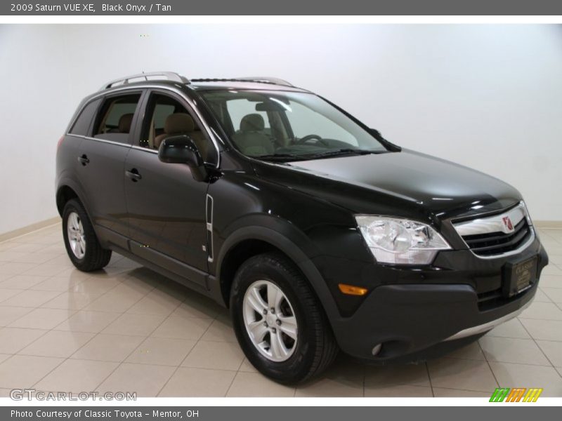 Black Onyx / Tan 2009 Saturn VUE XE